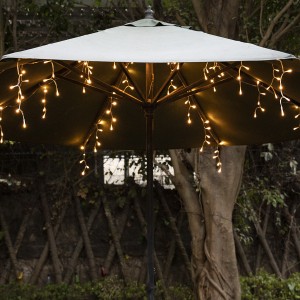 Wholesale Solar Powered Umbrella Lights for Patio Umbrellas | ZHONGXIN