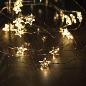 Star Fairy Lights Wholesale Micro LED Star String Lights | ZHONGXIN