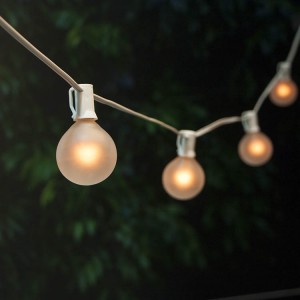 Outdoor Frosted Globe String Lights Wholesale a...